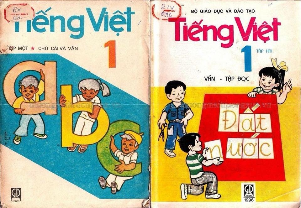 Sách Tiếng Việt tập 1 xưa